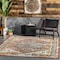 Nuloom Indoor/Outdoor Transitional Medallion Muriel Area Rug 6ft MEBE03A-S606 - alternate 1